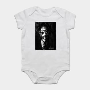 The Dead Man portrait (original) Baby Bodysuit